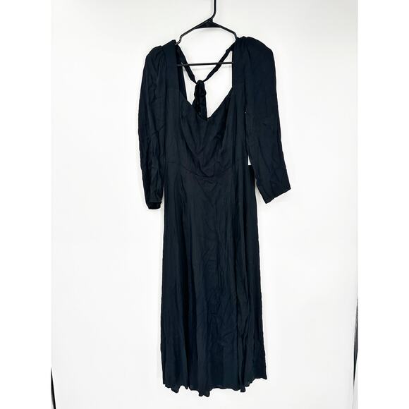 Reformation Mara Dress with Slit  Mara Dress with Slit Size 8 NEW - Picture 2 of 5